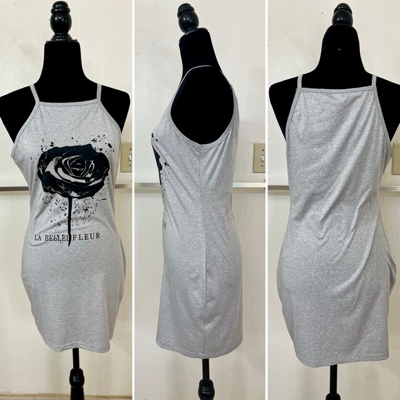 CBR Dresses & Skirts - 🩶🖤Super comfy T-shirt dress🖤🩶
